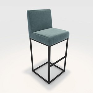 Bar Stool 40 3D