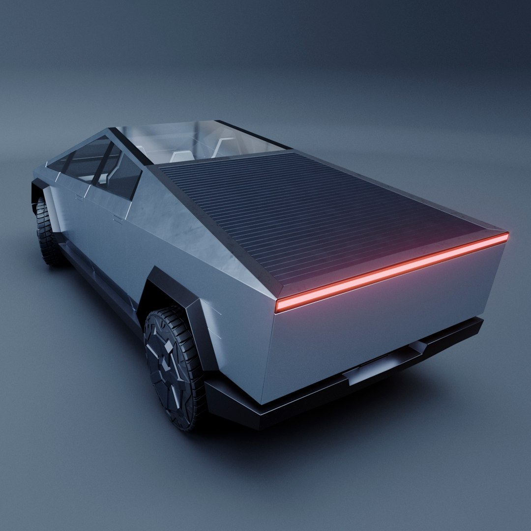Tesla Cyber Truck Wheel Model - TurboSquid 1493105