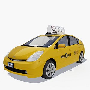 3d max toyota prius - new york