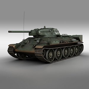 t-34-76 - 1942 631 3D model