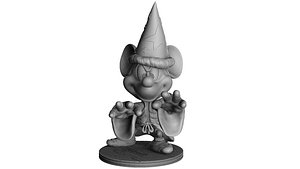 3D model Mickey wizard