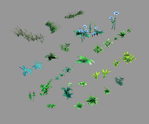 yunmengze - plant hybrid 3D model