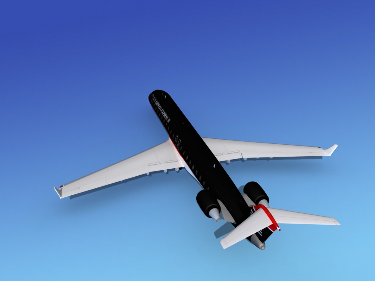 3d Crj900 Bombardier