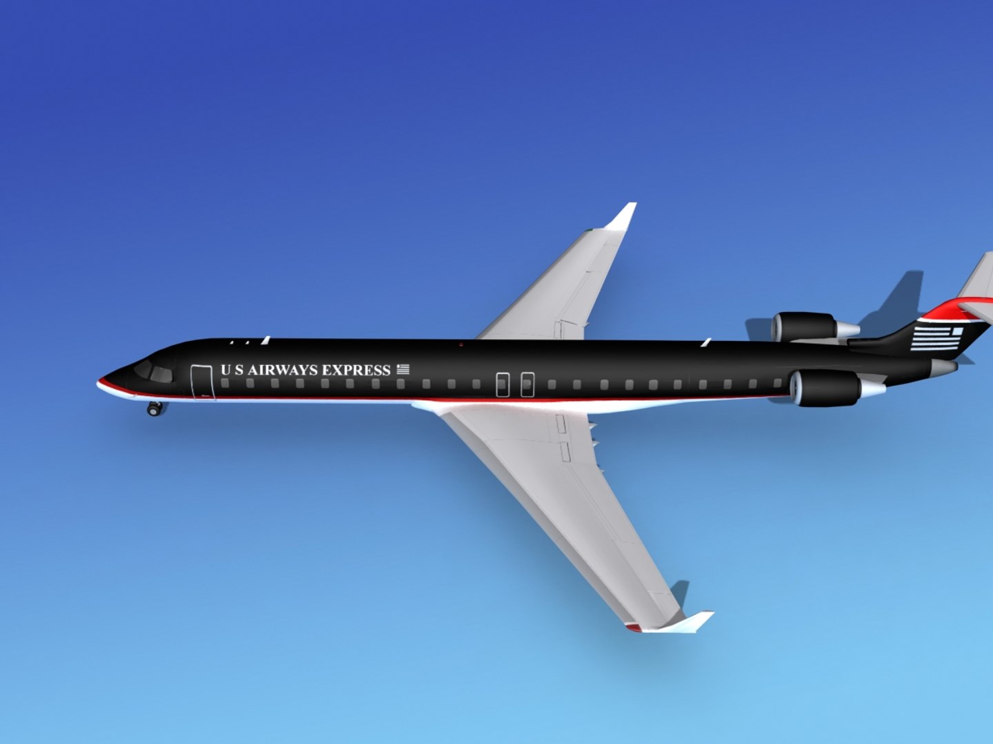 3d Crj900 Bombardier