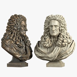 3d model bust royal