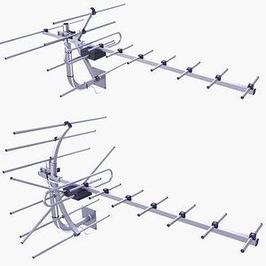 VHF UHF Radio TV Wall Yagi Antennas v13