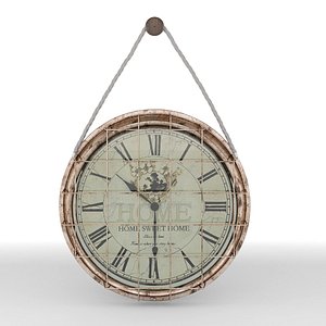 Ships Wheel Clock 3D Model $49 - .3ds .fbx .max .obj - Free3D