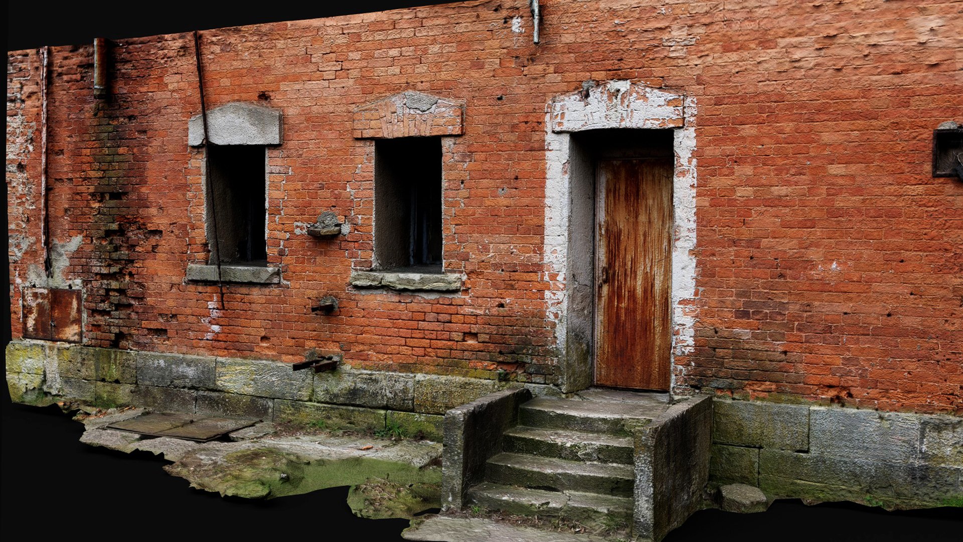 3D abandoned factory brickwall facade entrance photogrammetry https://p.turbosquid.com/ts-thumb/2s/8JYTgI/ja/preview3/jpg/1743005781/1920x1080/fit_q87/2b924382b904c29b3e97ffca05d01d0da03e17f6/preview3.jpg