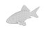 realistic goldfish 3D model