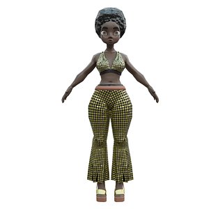 3D model character