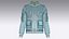 Men Chest Zip Pocket Panel Full-Zip Jacket