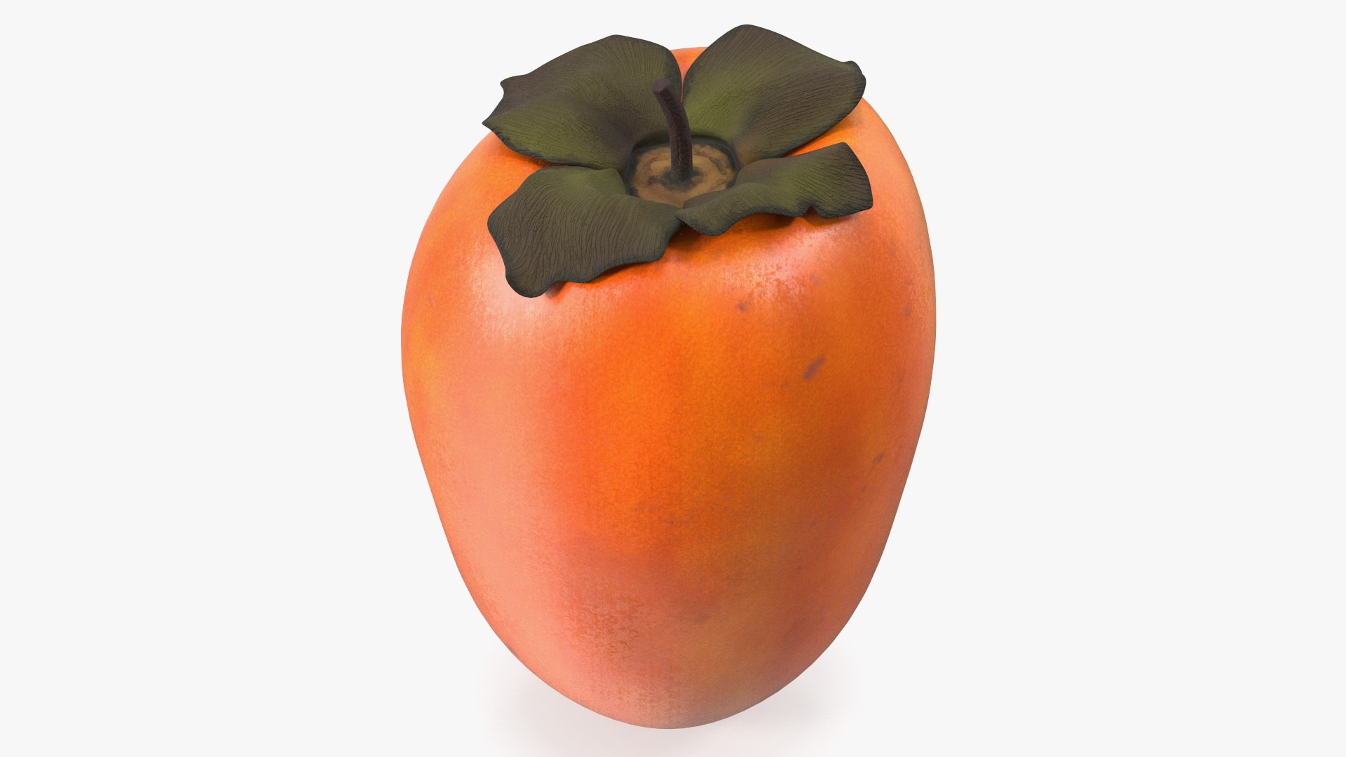 Hachiya Persimmon Fruit 3D model preview