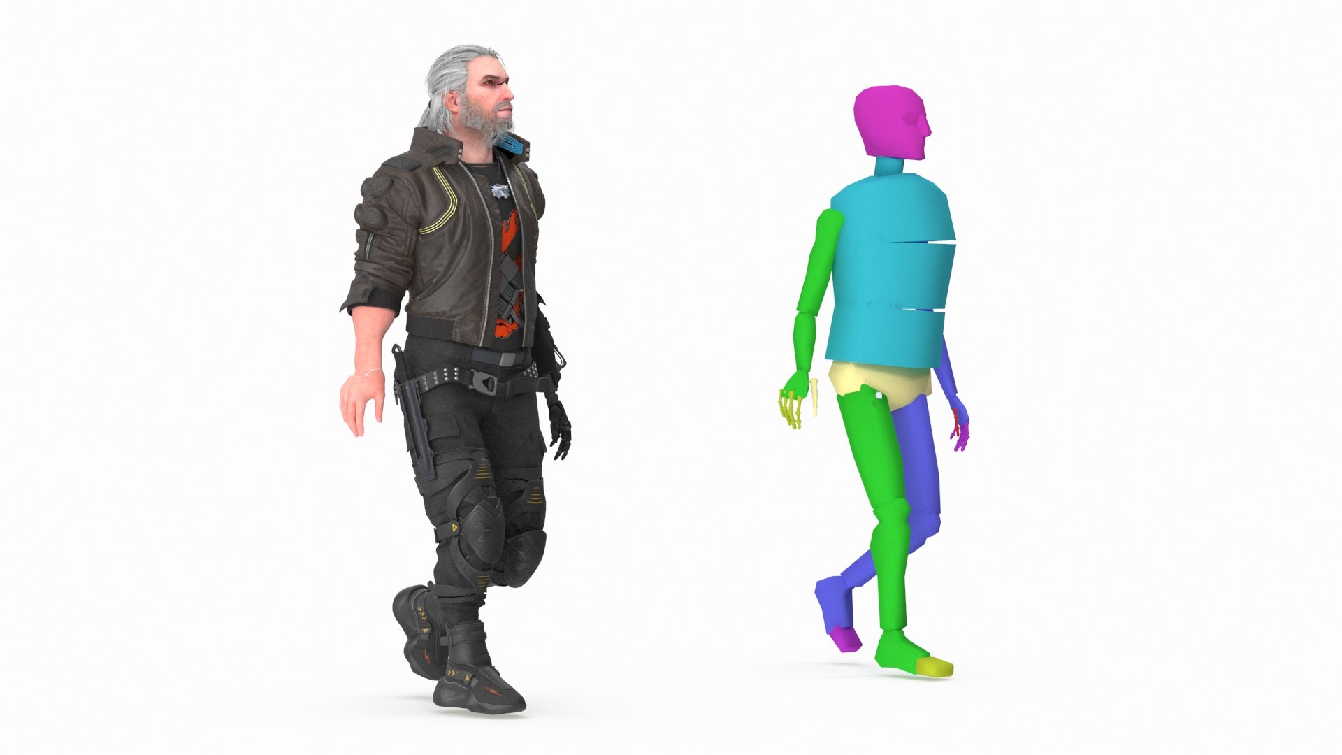 Cyberpunk 2077 Geralt Character Rigged model https://p.turbosquid.com/ts-thumb/2s/NxwuO3/RX/cyberpunk2077geraltcharacterriggedc4dmodel004/jpg/1711312469/1920x1080/fit_q87/492ca4e0761af3de56c3405020efcbdba4615d0d/cyberpunk2077geraltcharacterriggedc4dmodel004.jpg