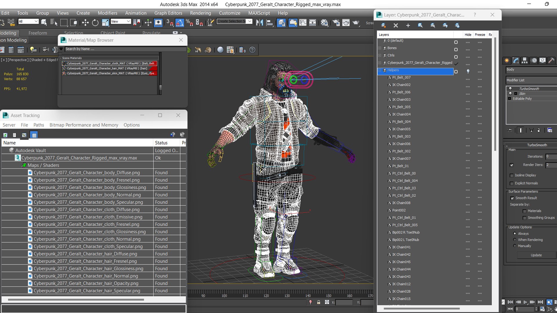 Cyberpunk 2077 Geralt Character Rigged model https://p.turbosquid.com/ts-thumb/2s/NxwuO3/S4/cyberpunk2077geraltcharacterriggedc4dmodel027/jpg/1711312535/1920x1080/fit_q87/0b102e67608d05d7f26b36223d06c7addb6bd5a0/cyberpunk2077geraltcharacterriggedc4dmodel027.jpg