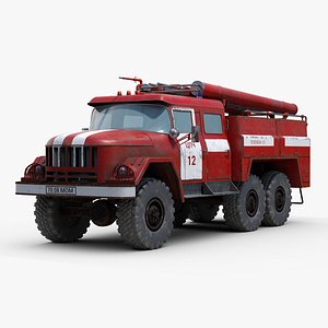 ZIL 131 Fire Truck model