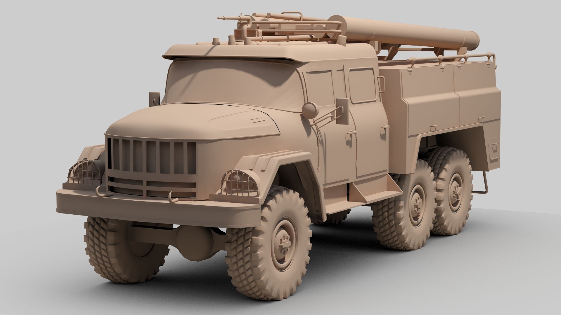 Kit Conversion Maquette CZ Model ZIL-131 - Camion De Pompier, 1/35, Neuf