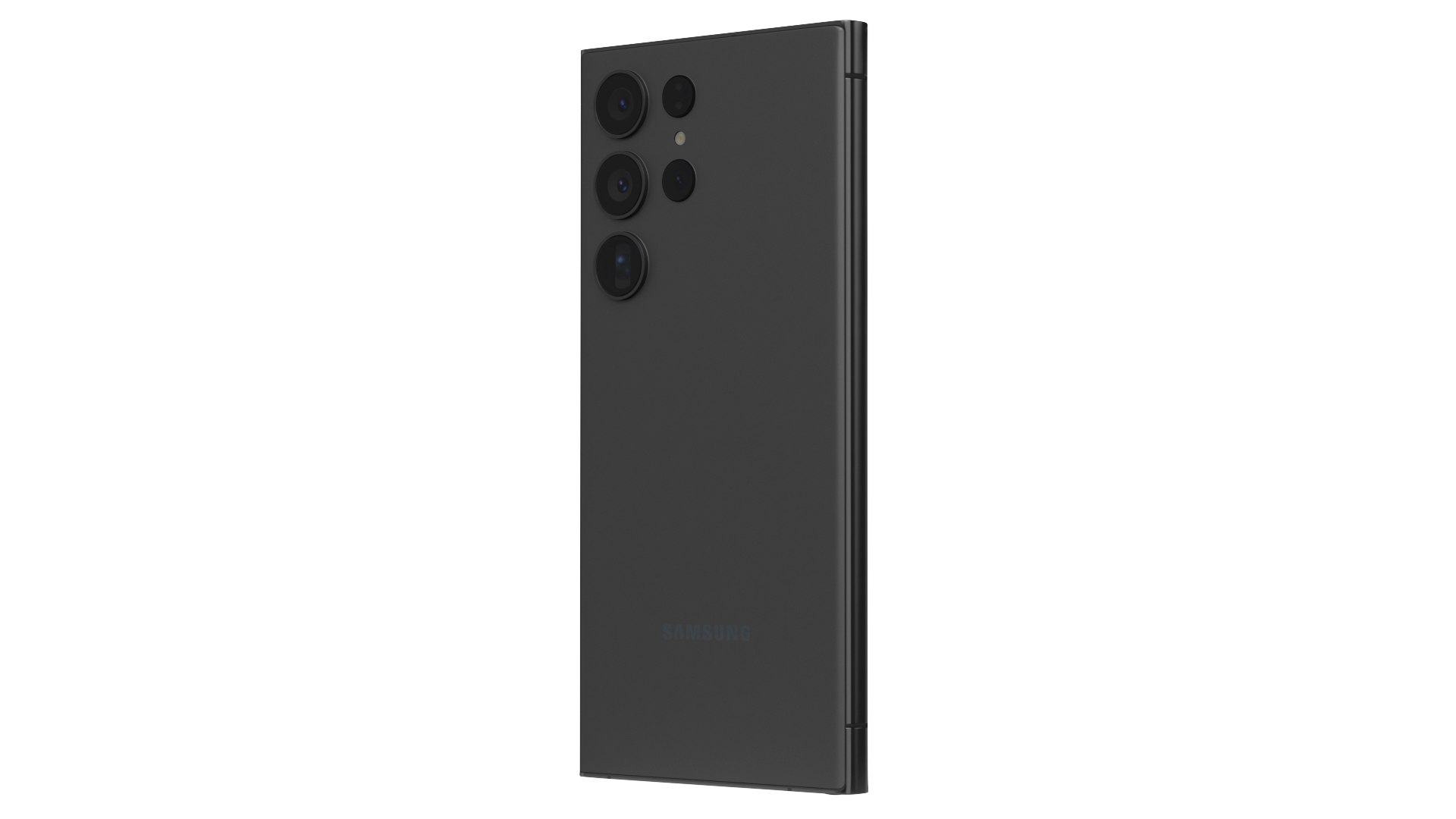 Samsung Galaxy S23 Ultra Phantom Black 3D model preview