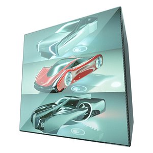 3 in 1 Hover Car Bundle 10 3D model
