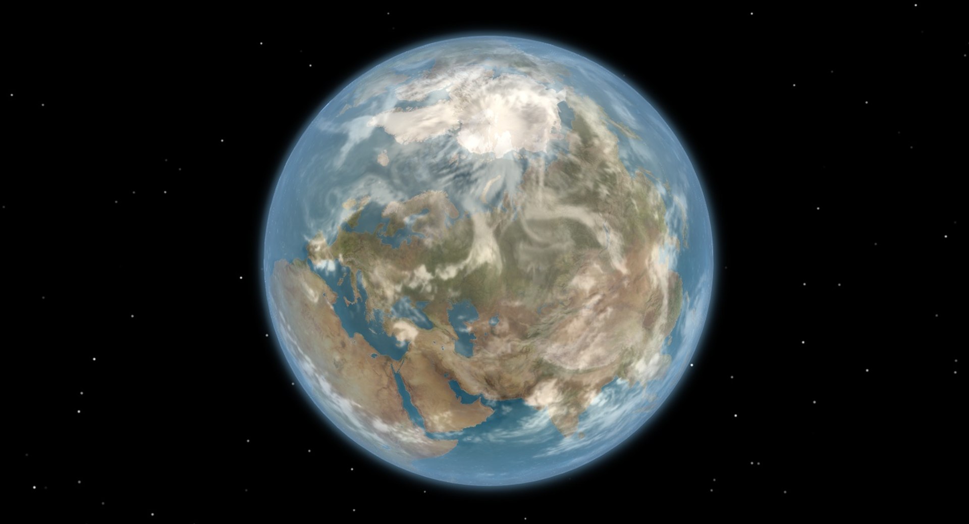 Globe Earth 3d Model