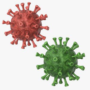 3D Coronavirus  Collection model