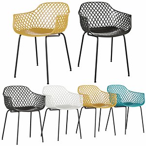 3D Chair Quinn CC1223S02 model