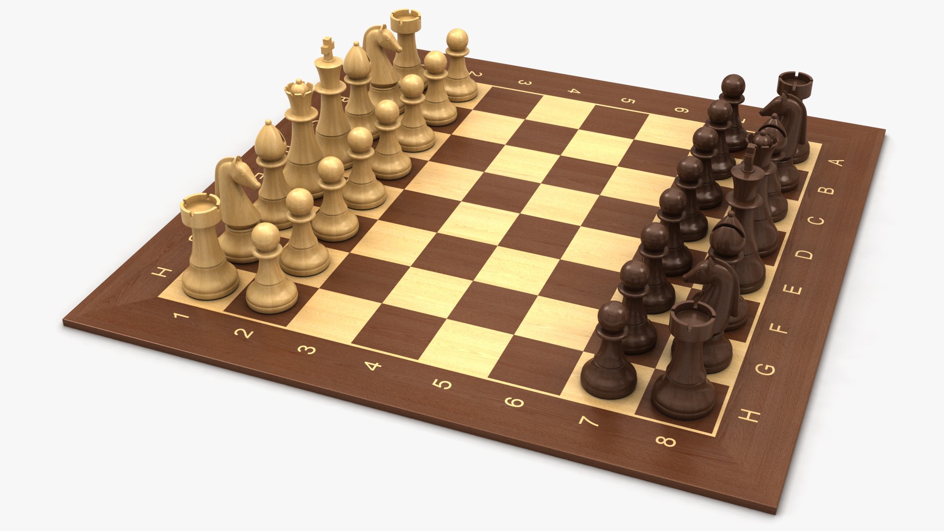 Chess Model - TurboSquid 1601293