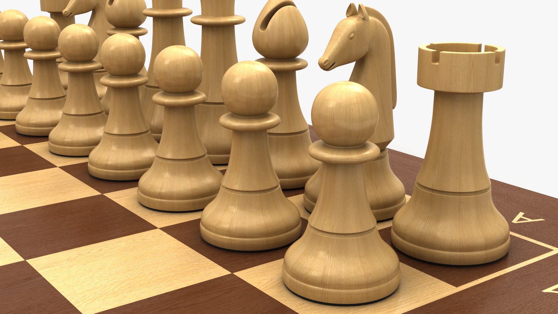 Chess Model - TurboSquid 1601293