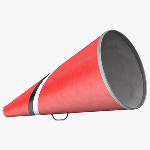 Classic Handheld Megaphone 3D model