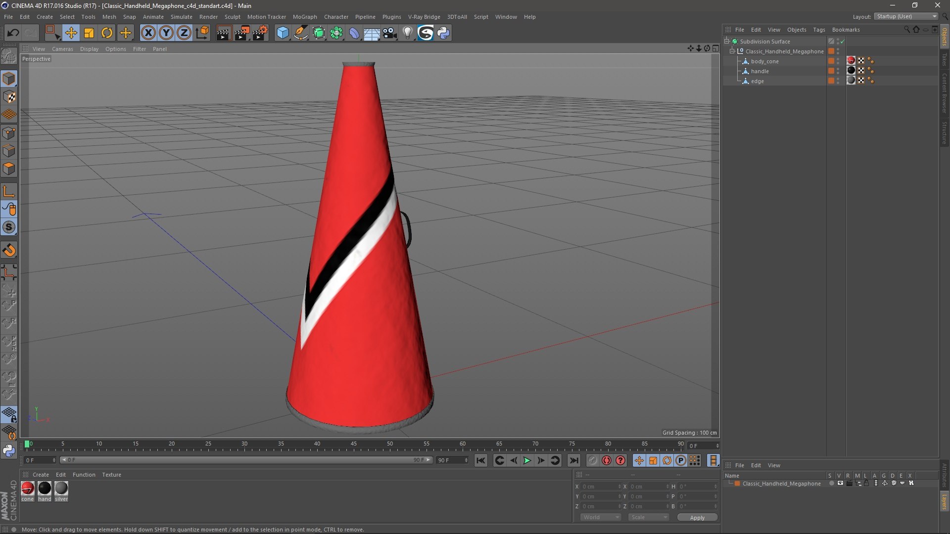 Classic Handheld Megaphone 3D model https://p.turbosquid.com/ts-thumb/2s/e8yZCV/V5/classichandheldmegaphonec4dmodel021/jpg/1707937754/1920x1080/fit_q87/52e5ba3ef916e1d138161db825866b9e283fbd19/classichandheldmegaphonec4dmodel021.jpg