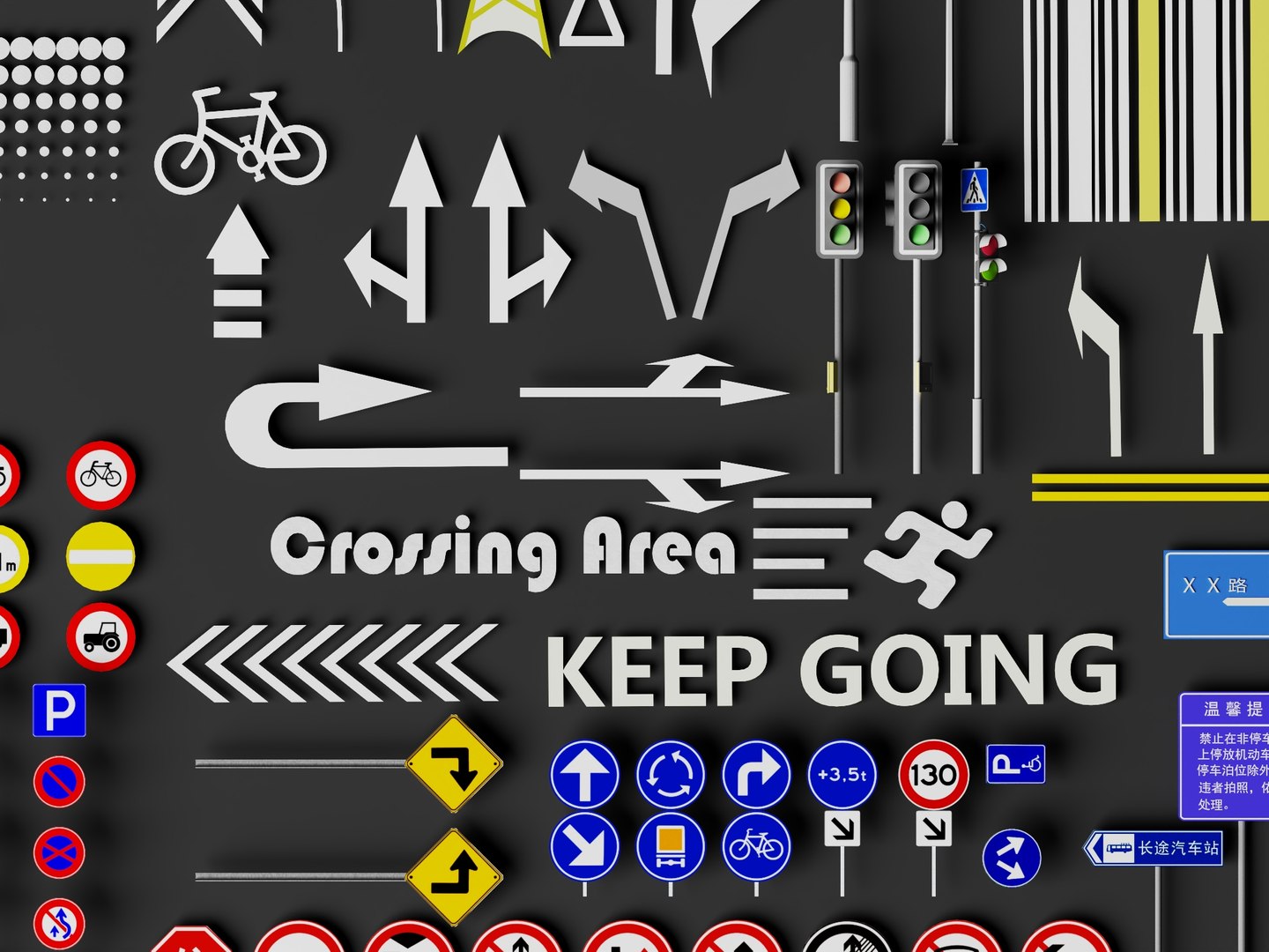 Comprehensive Road Signs  Traffic Elements Pack model https://p.turbosquid.com/ts-thumb/2s/eZKno4/nv/18/jpg/1777514299/1920x1080/fit_q87/9799250cc8370cb5818ebc8c3cd67fb0652e807c/18.jpg