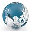 world wire globe 3D