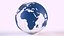 world wire globe 3D