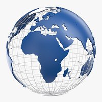 World Globe Wire accurate World Map