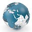 world wire globe 3D