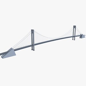 3d verrazano narrows bridge