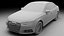 3D Audi A4 Model Car Without an Interior model