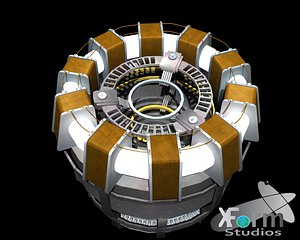 obj iron man arc reactor