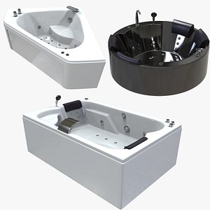balneo jacuzzi bath pack 3D model