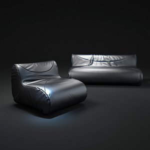 3ds max fluid-sofa