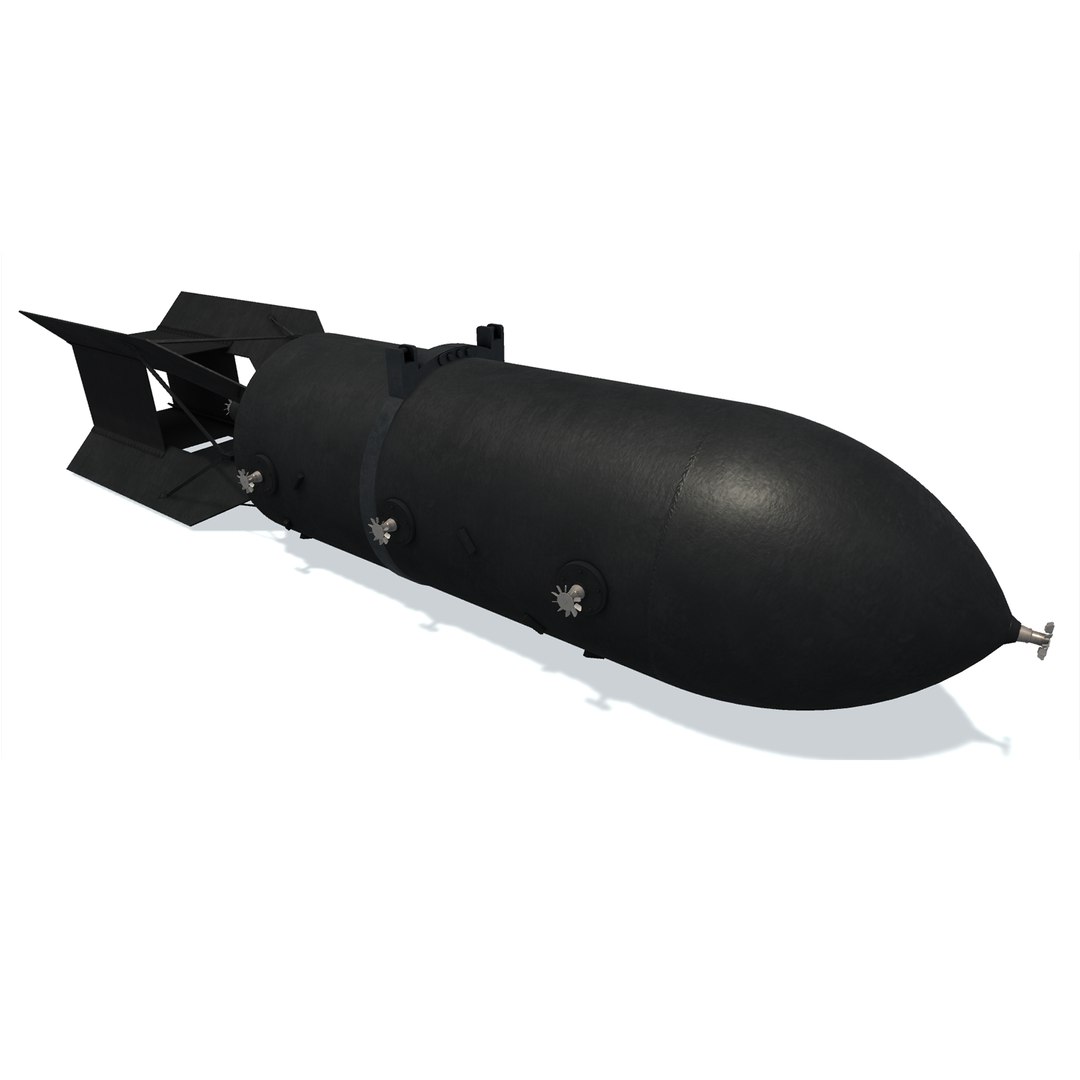 3D Model Air Bomb TurboSquid 1186135