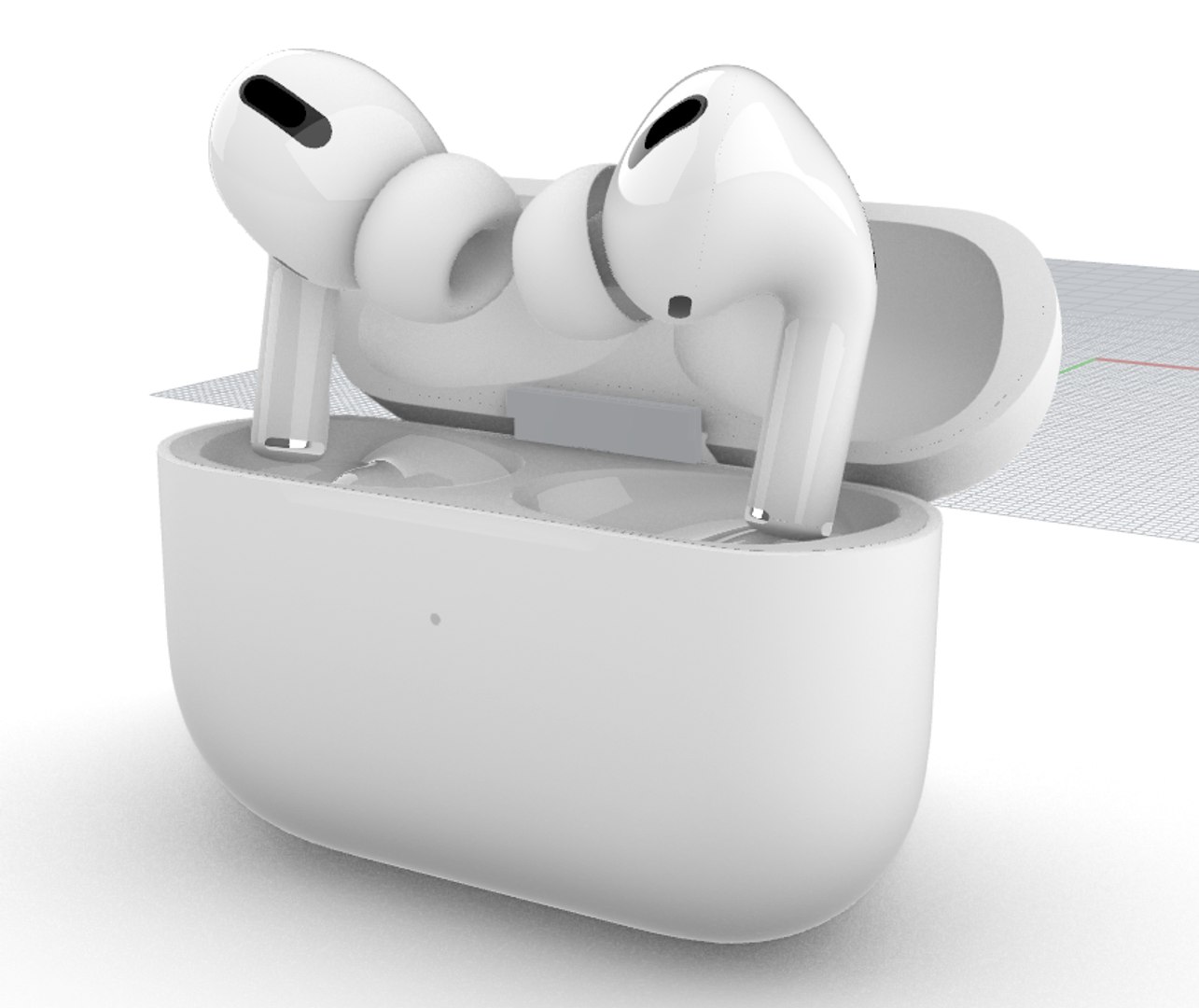 Latest Airpods Pro 3D Model - TurboSquid 1470501