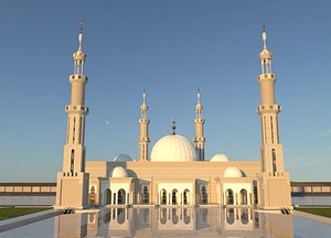 3D al fatah alim mosque