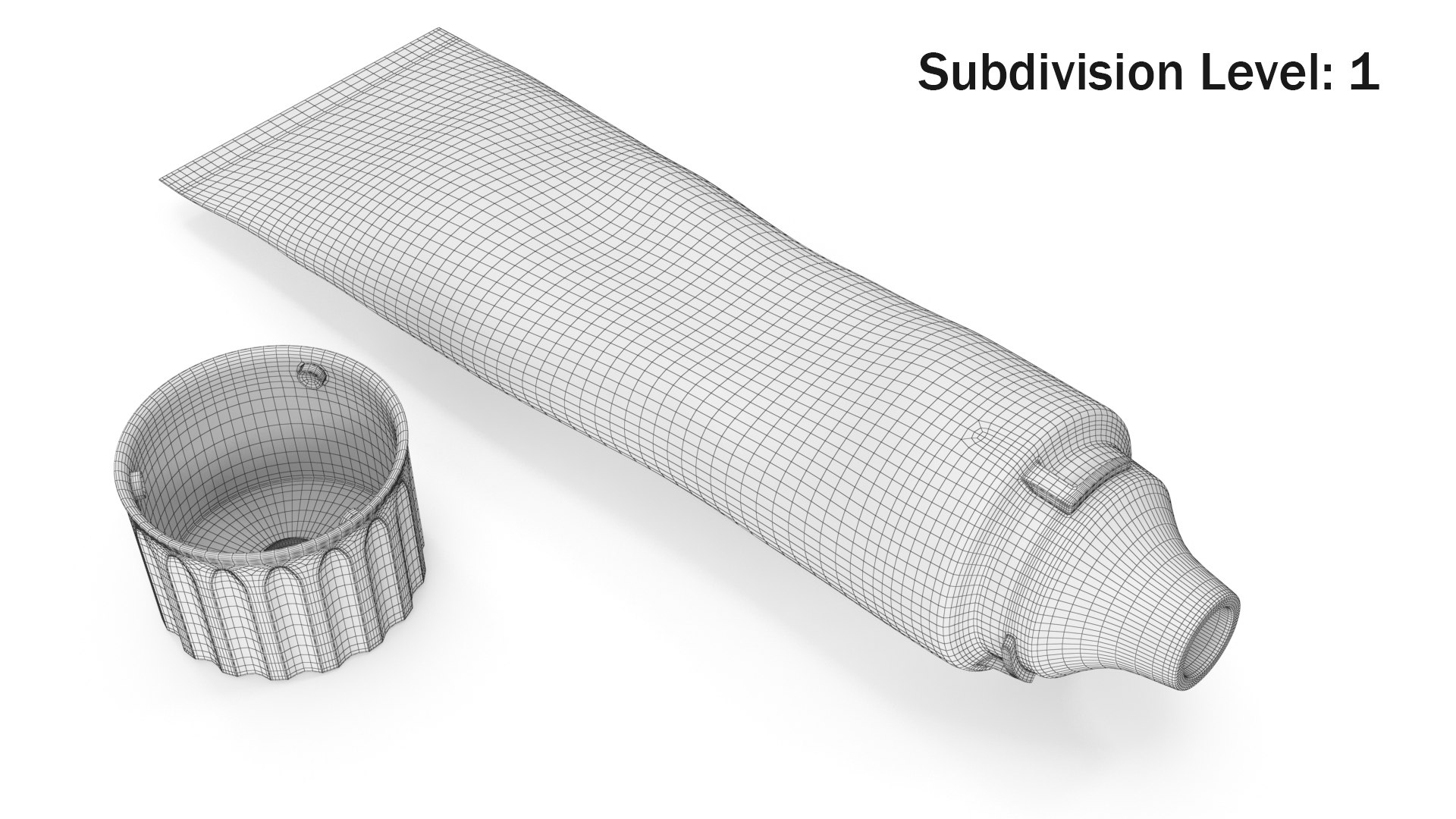 3D Model Toothpaste - TurboSquid 2144057