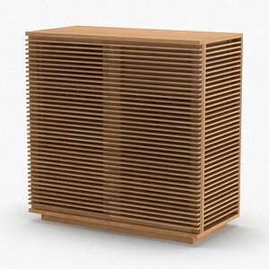 Modern Display Cabinet - Closed