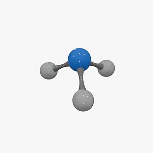 Ammonia Molecule 3D model