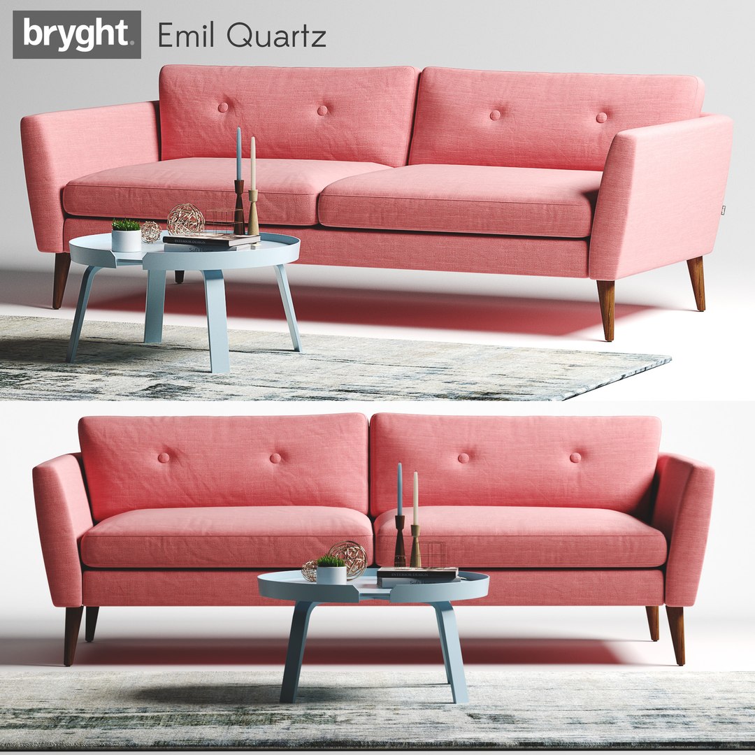 Emil quartz white sofa sale