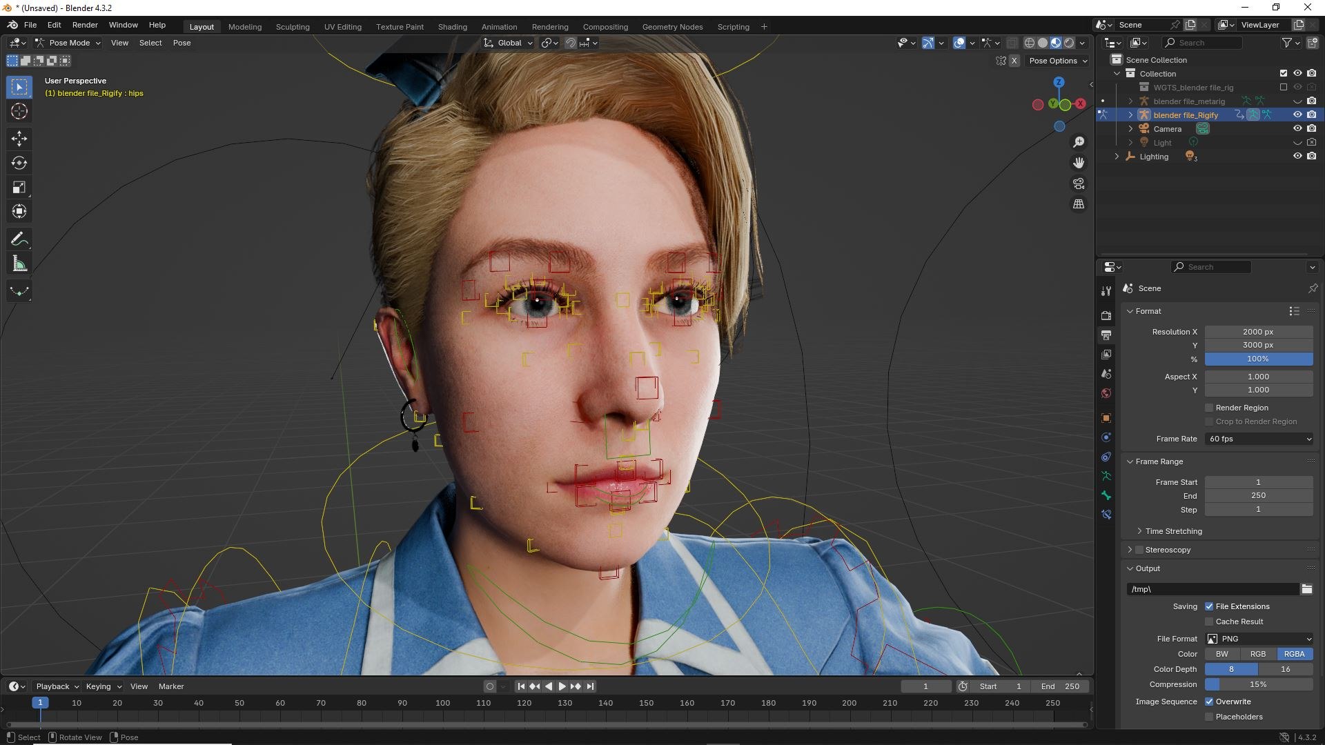 3D Nurse Character Game Ready Woman In Uniform - TurboSquid 2398245