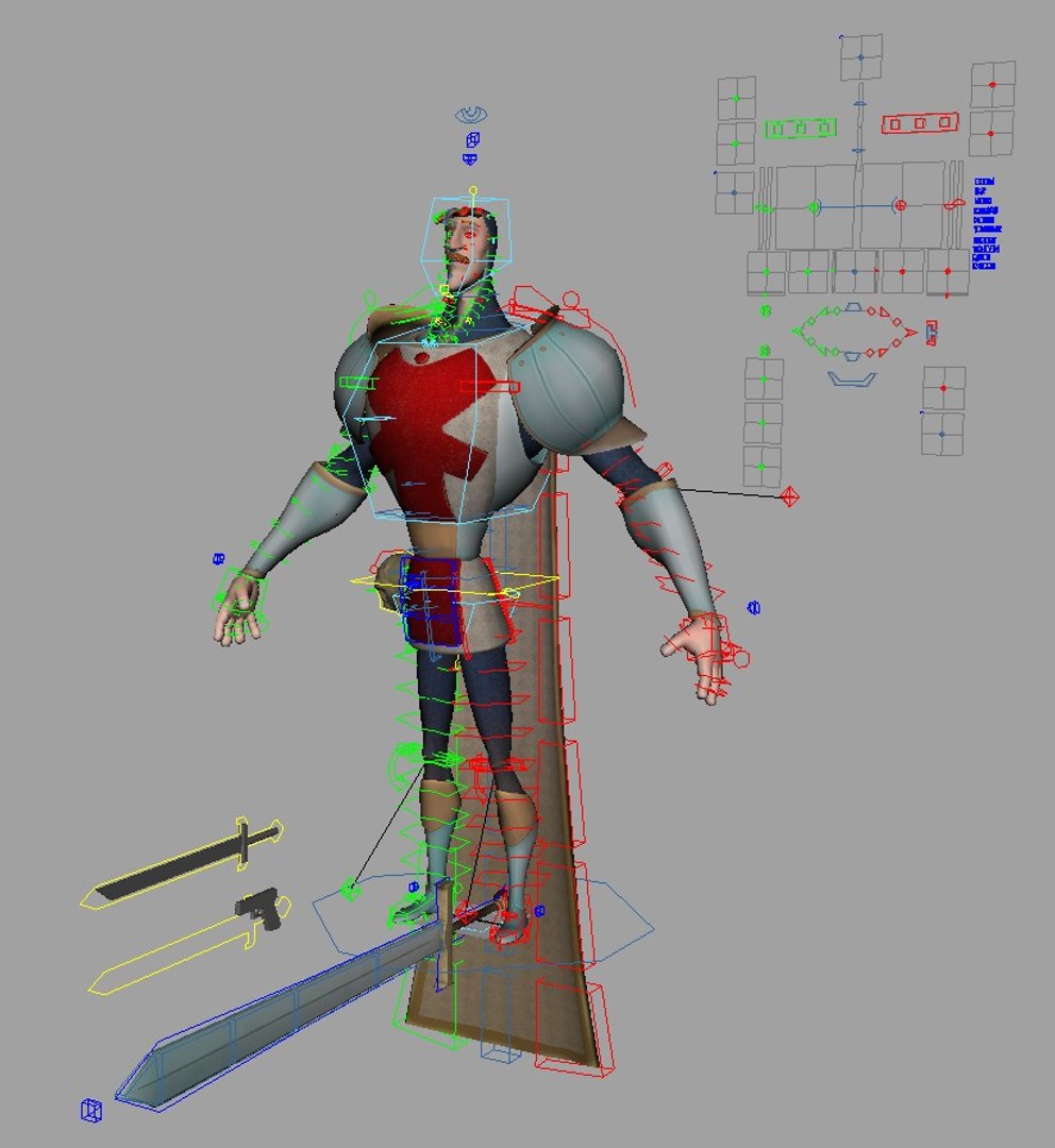 3D Rig Animation Victor Model - TurboSquid 1564449