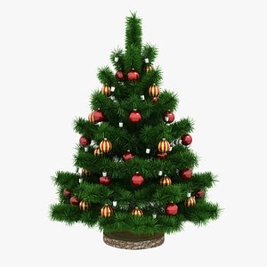 christmas tree 1 3d model