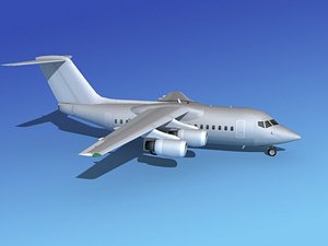 3d model turbines bae 146